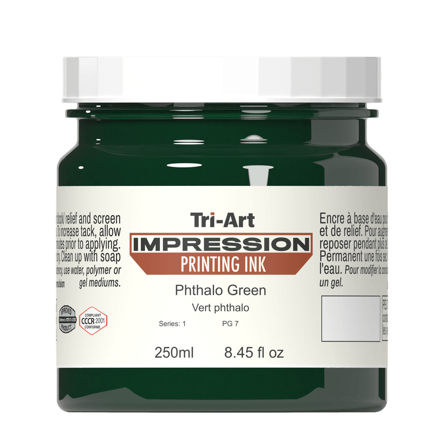 Impressions Block Printing Ink - Phthalo Green 