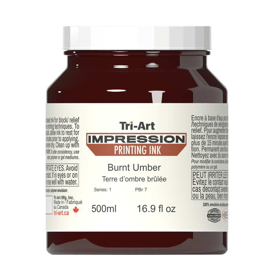 Impressions Block Printing Ink - Burnt Umber 