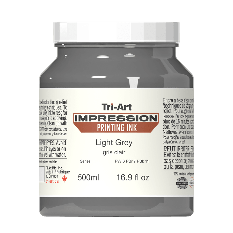 Impressions Block Printing Ink - Light Grey 
