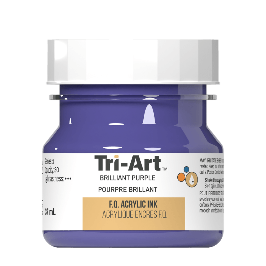 Tri-Art Ink - Brilliant Purple - 37mL 