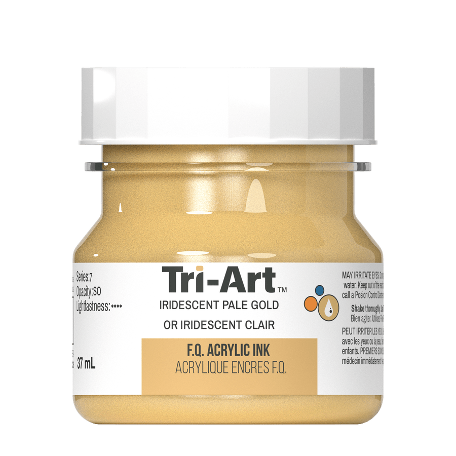 Tri-Art Ink - Iridescent Pale Gold - 37mL 