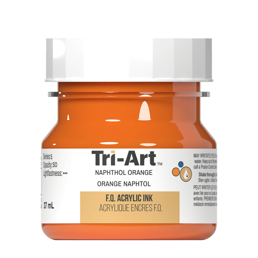 Tri-Art Ink - Naphthol Orange - 37mL 