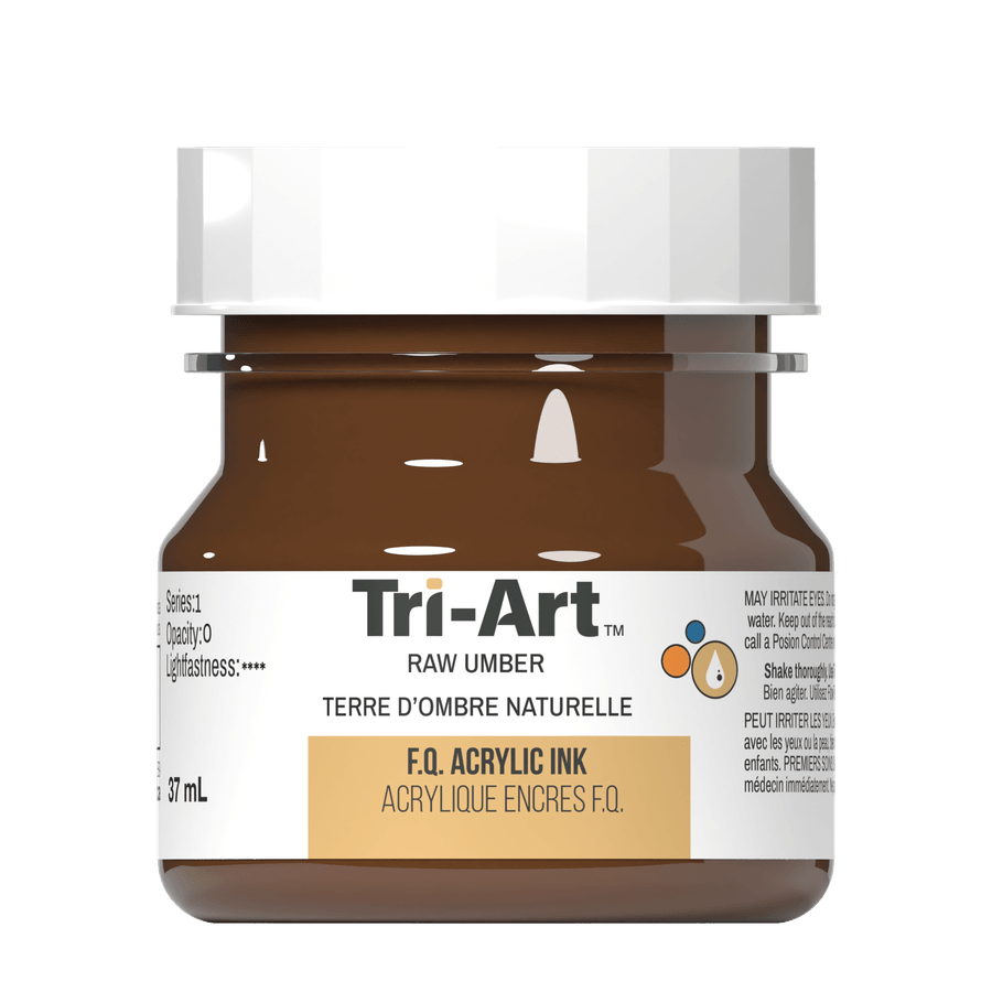 Tri-Art Ink - Raw Umber - 37mL 