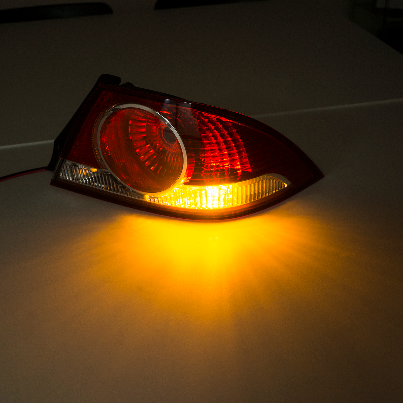 Fit for 1999-2004 Ford Mustang GT 3157 custom LED Rear Turn Signal Bulb | Amber HYUGA (2 bulbs) 