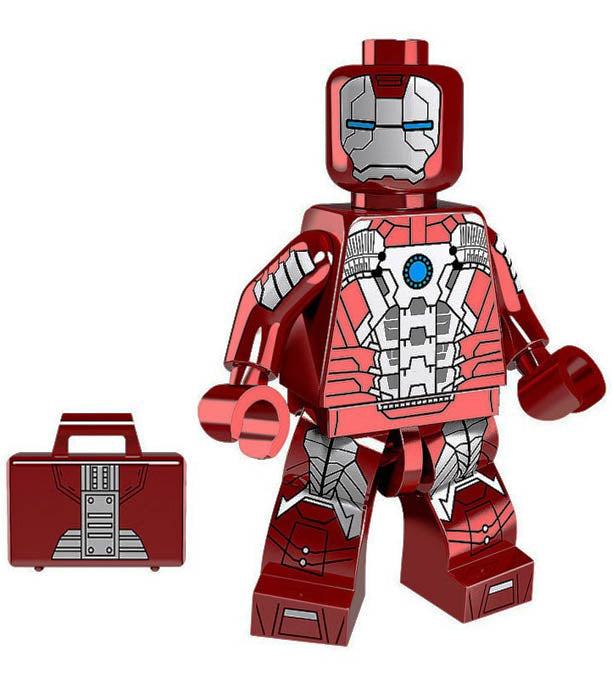 Minifigure - Marvel - Iron Man with Suitcase 