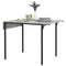 HOMCOM Drop Leaf Folding Extendable Dining Table Small Space Kitchen 2 to 4 People Grey