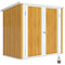 5' x 3' Metal Garden Storage Shed, Tool House with Double Doors for Backyard, Patio, Lawn