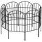 Outsunny 8 Pack Decorative Garden Fencing, Yard Panels as Animal Barrier & Flower Bed Edging, Grid Style| Aosom Canada