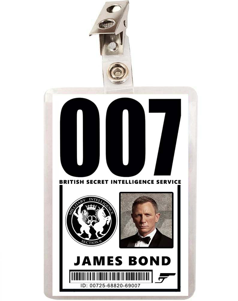 007 James Bond ID Badge - Daniel Craig 