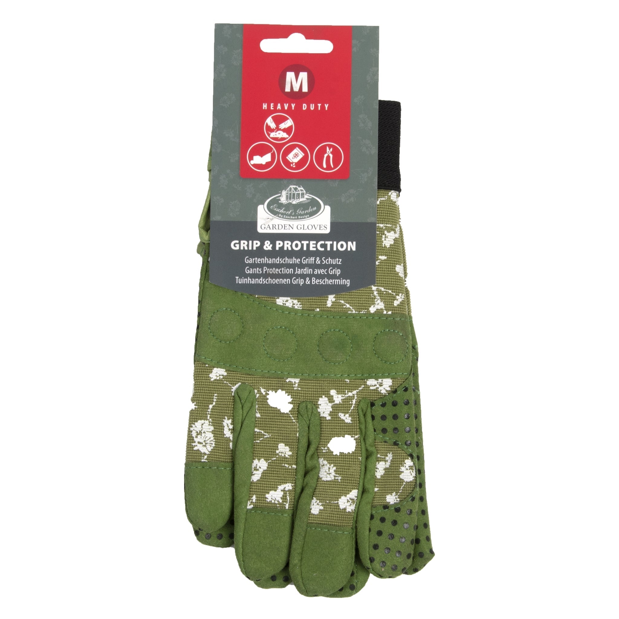 Garden Gloves Grip & Protection Pattern L 