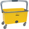 Microfibre Mop Bucket & Wringer, Strainer, 11 US Gal. (44 Quart), Yellow