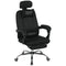 Ergonomic Executive High Back Office Chair with Footrest, Lumbar Support, Black