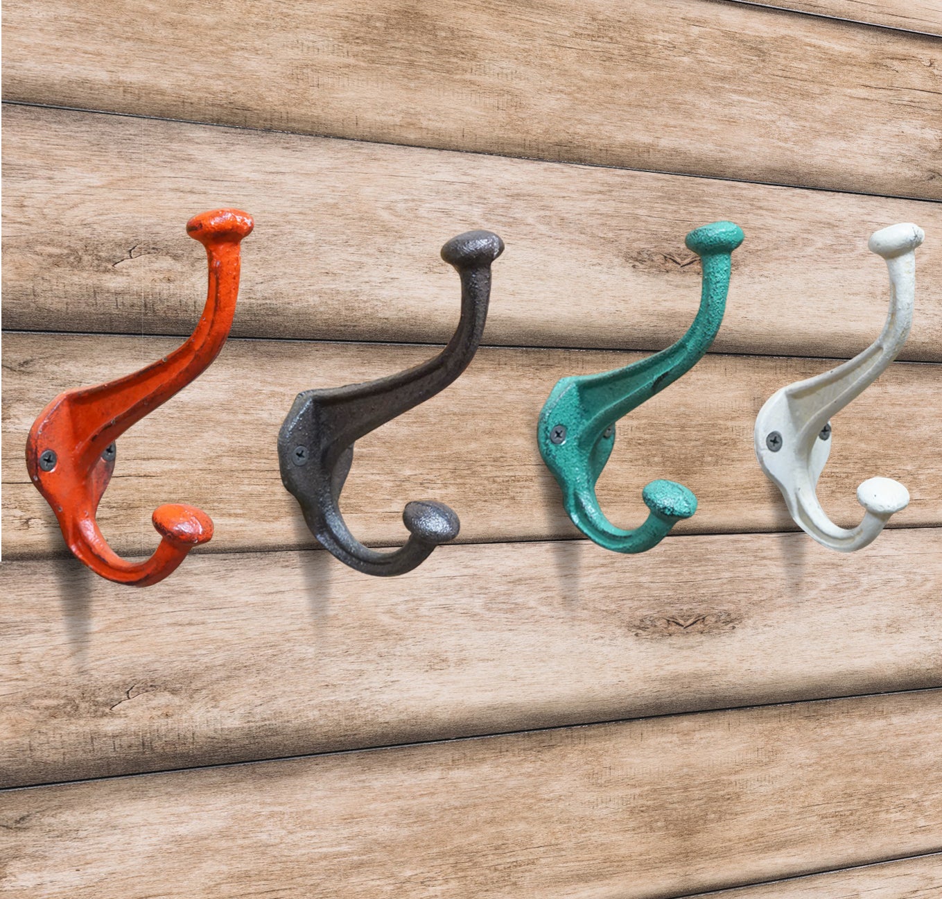 Large Ancha Double Hook Turq 