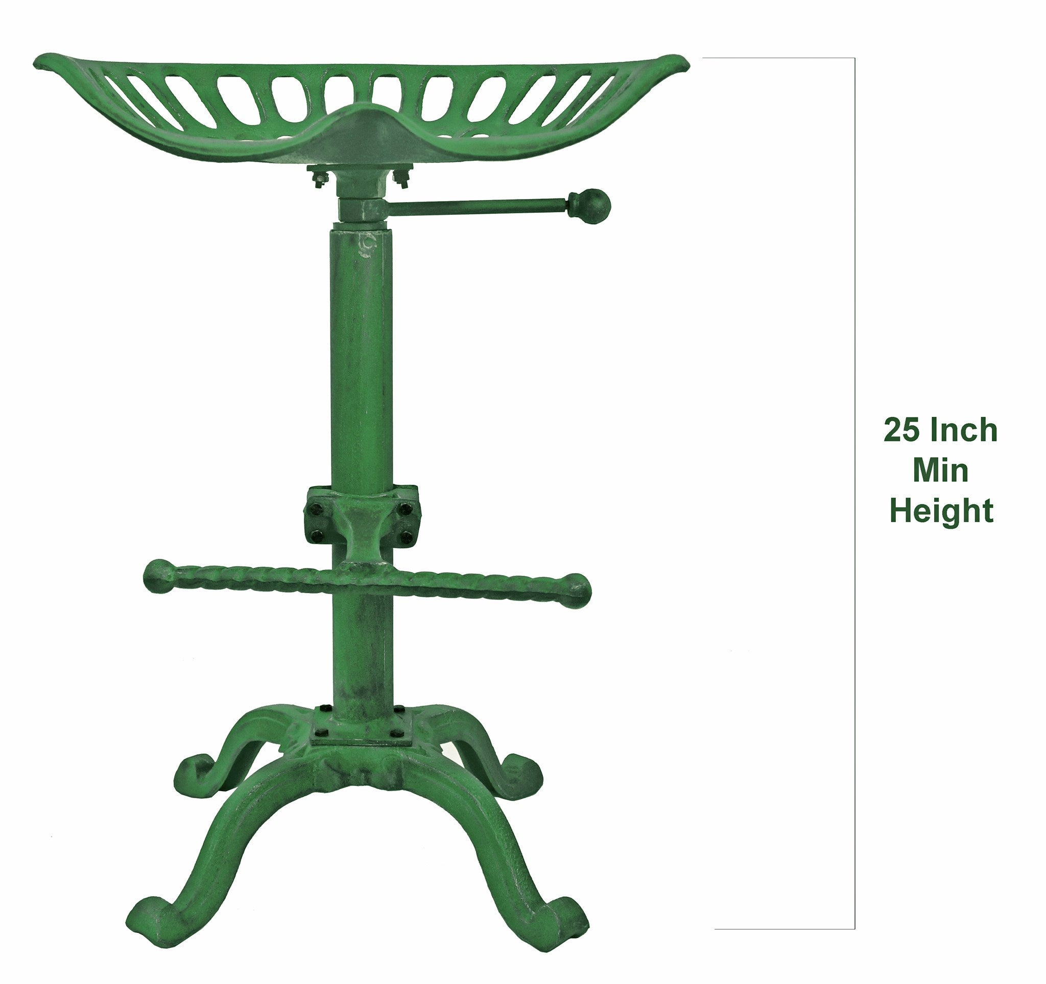 Tractor Seat Stool Green 