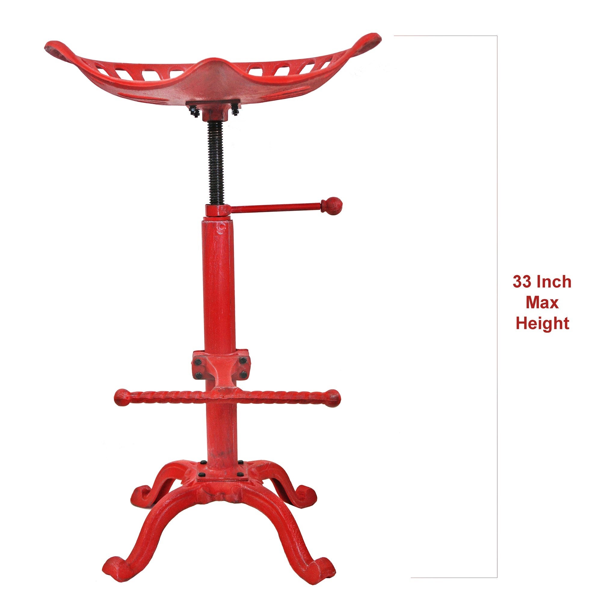 Tractor Seat Stool Red (JS-93-800R) 