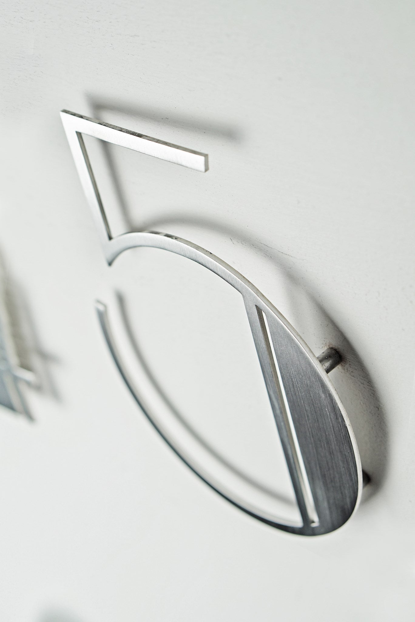 Stainless Steel Deco Number-5 