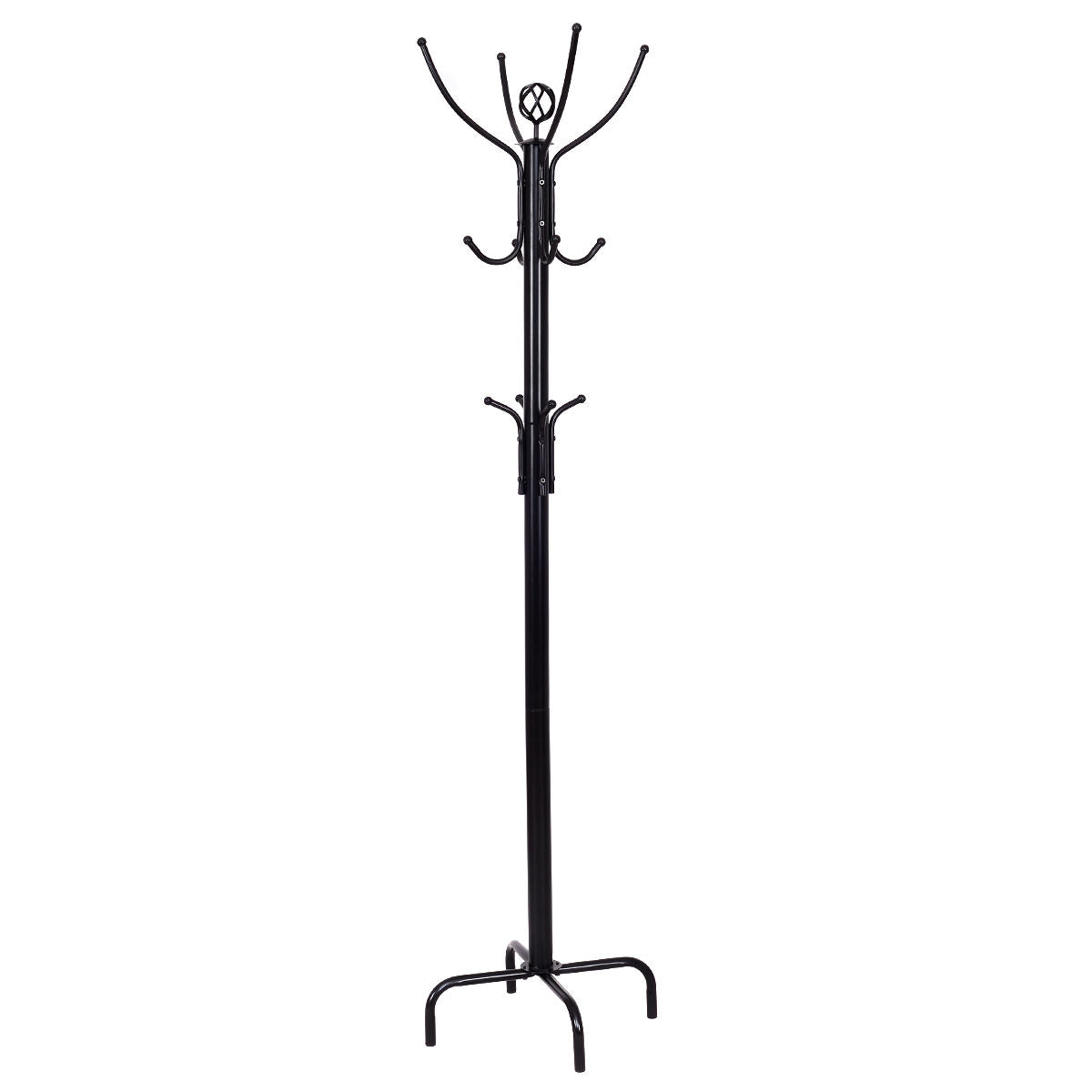 Metal Coat Rack with 12 HooksÂ 
