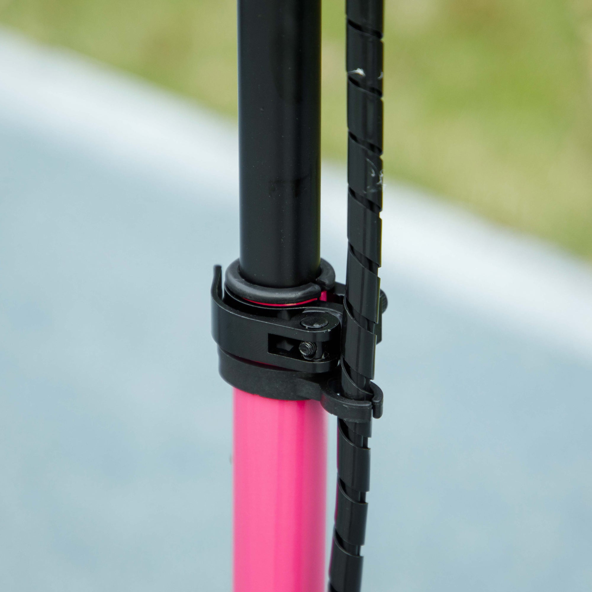 Soozier Foldable Electric Scooter for Kids Ages 6-14, with Seat and 2 Adjustable Heights, Max 6km Range & 12km/h, Pink 