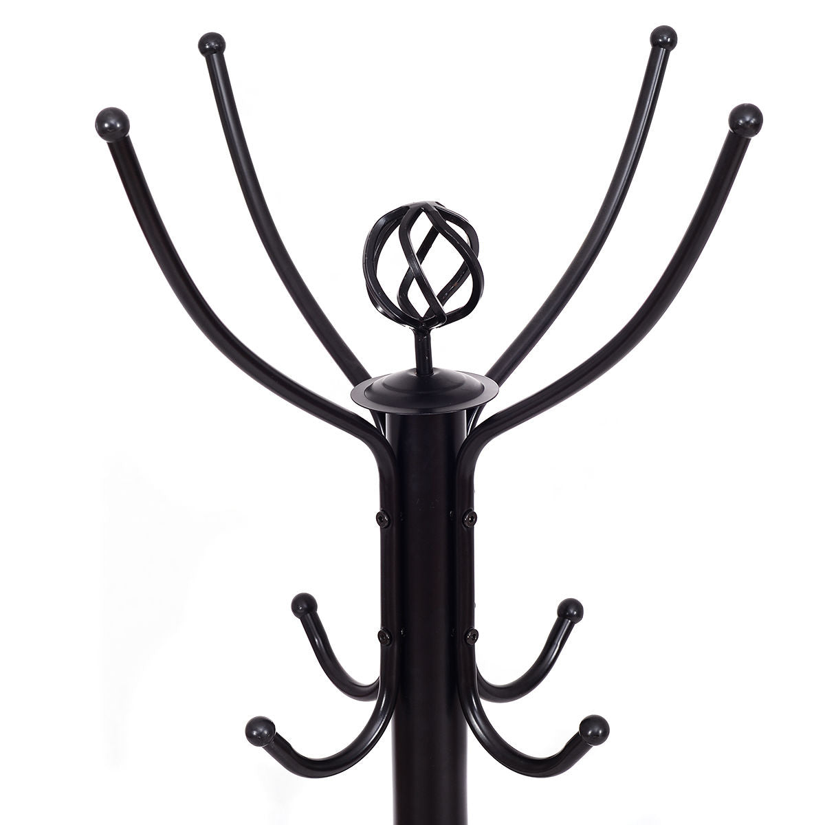 Metal Coat Rack with 12 HooksÂ 