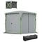 Outsunny 11 x11ft Pop Up Gazebo, Outdoor Camping Tent with Removable Roof & Roll-Up Wind Panels for Backyard & Campsite
