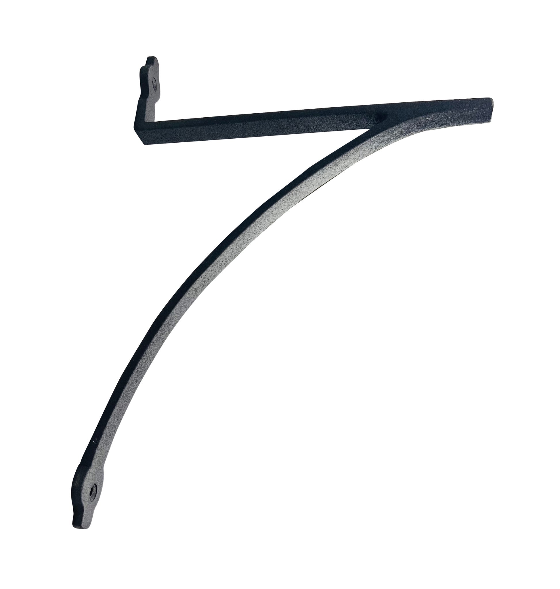 Shelf Bracket, Flat Black Finish 
