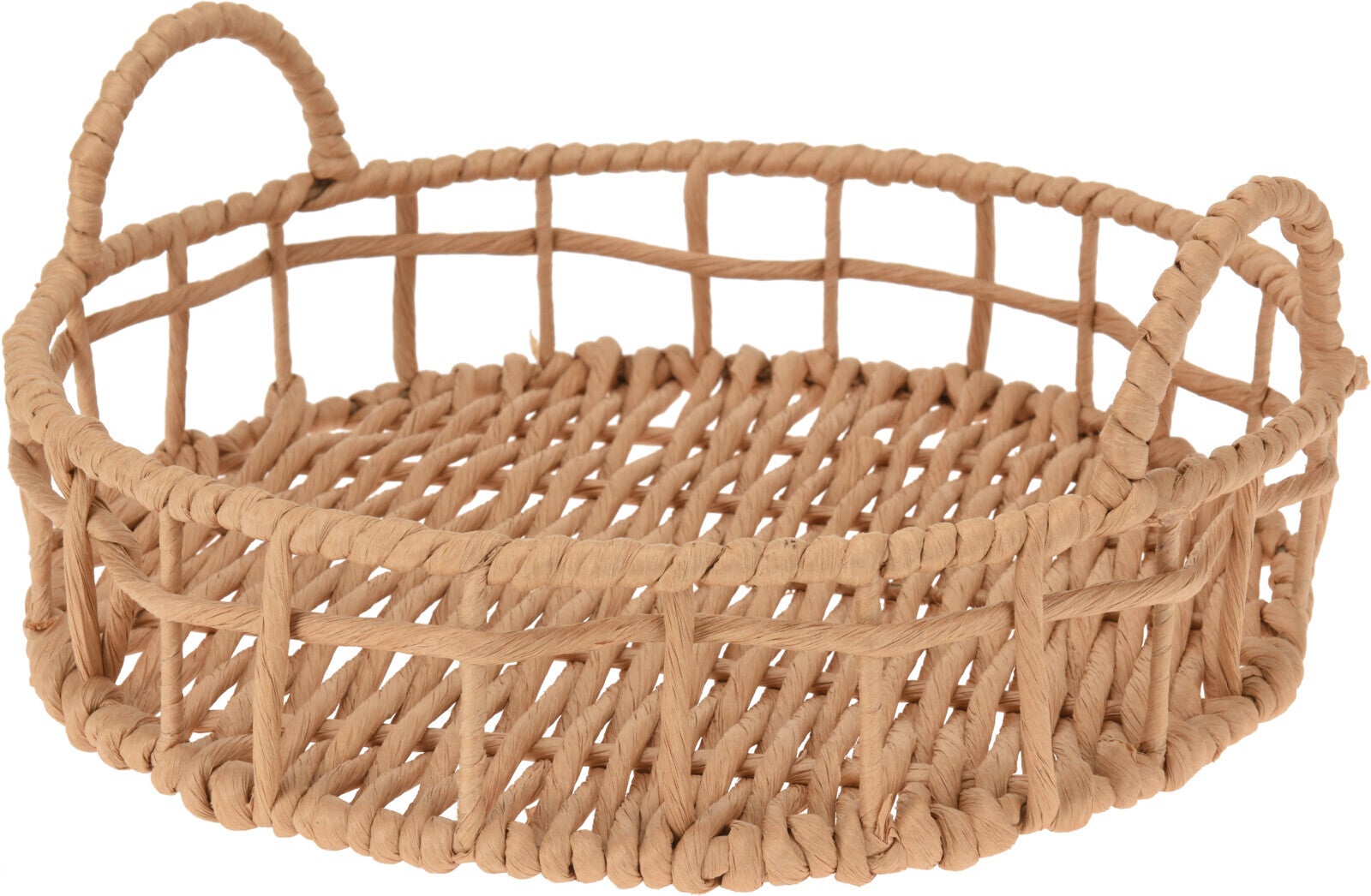 Serving Tray Decoration, Paper Rope, With Two Handles 