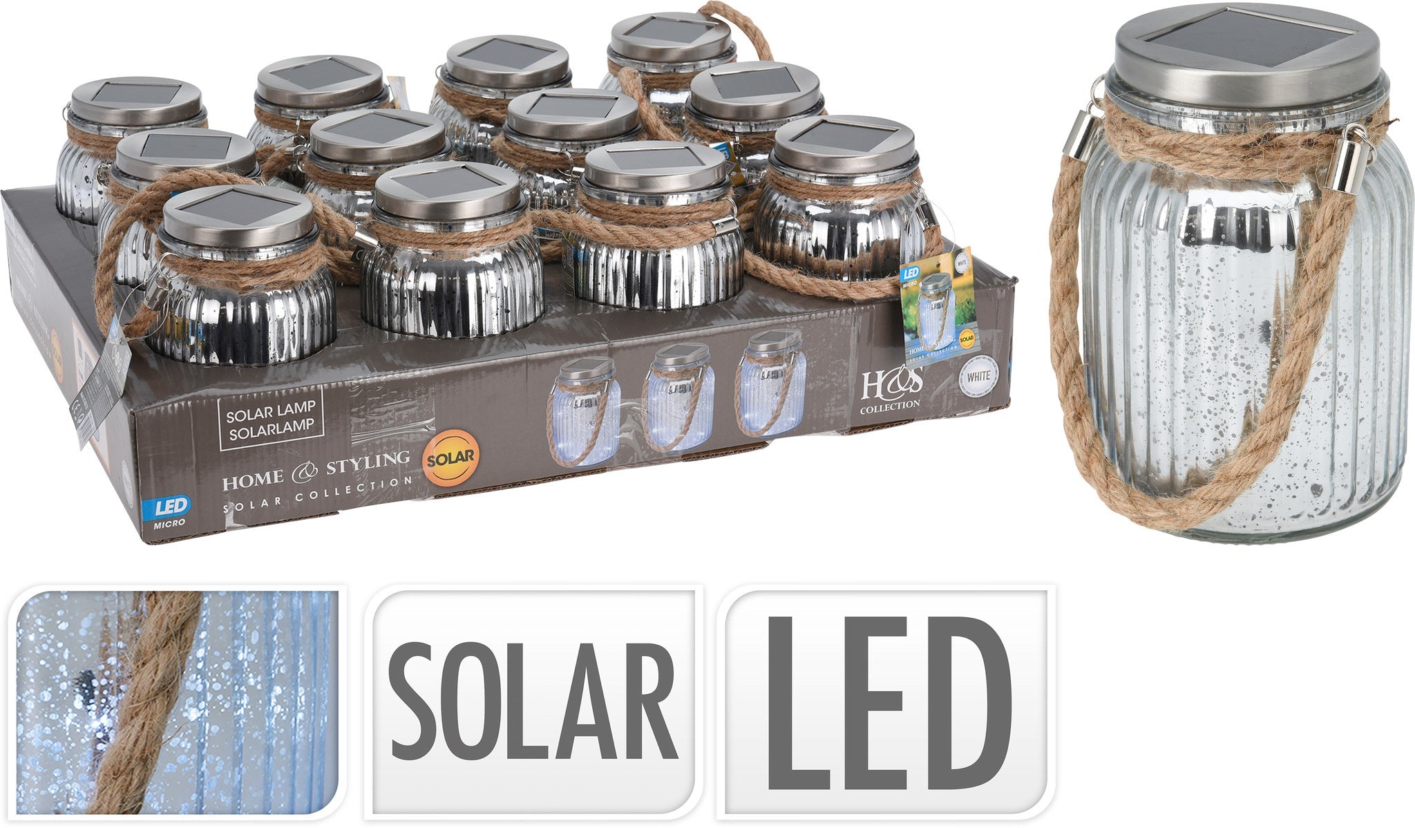 Solar Light With Rope 