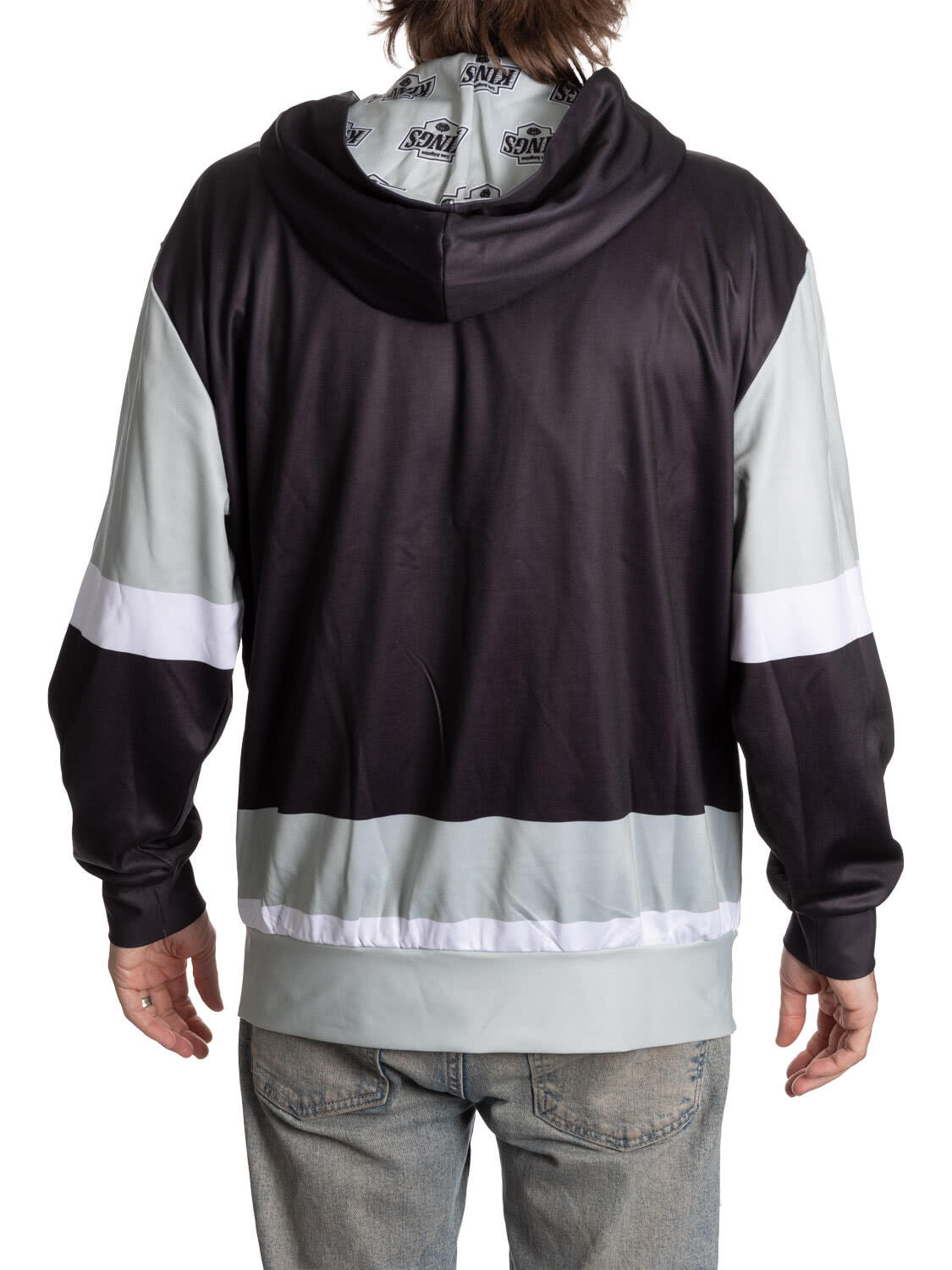 Los Angeles Kings Hockey Lace Hoodie 