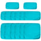 Outsunny 14pc Rattan Sofa Set Cover Replacement, Durable Polyester, No Cushion, Refresh Your Patio - Turquoise