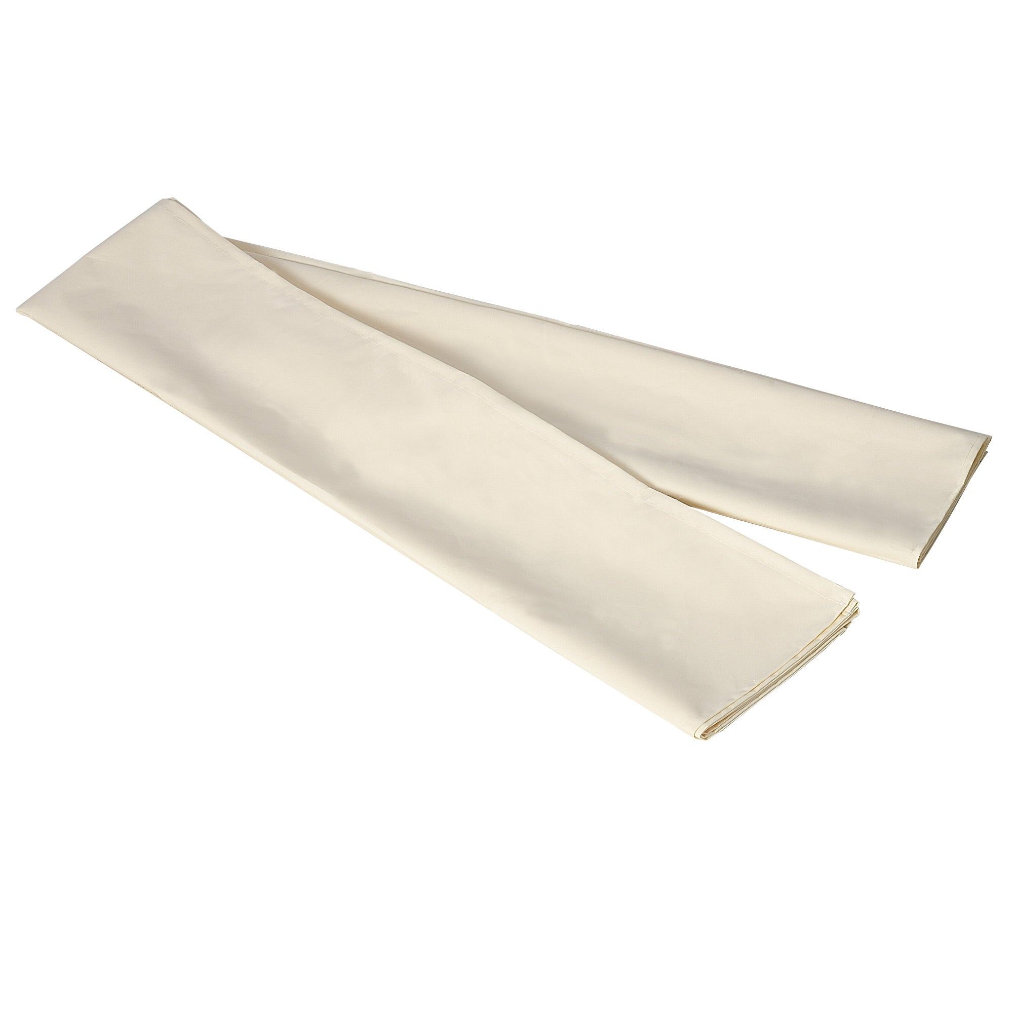 Outsunny Retractable Awning Replacement Fabric: 12'x10' Cream White UV Protection Sunshade Canopy Cover 
