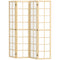 HOMCOM 4 Panel Room Divider, 5.6 ft Folding Wall Divider Room Partition for Home Office, Bedroom, Living Room