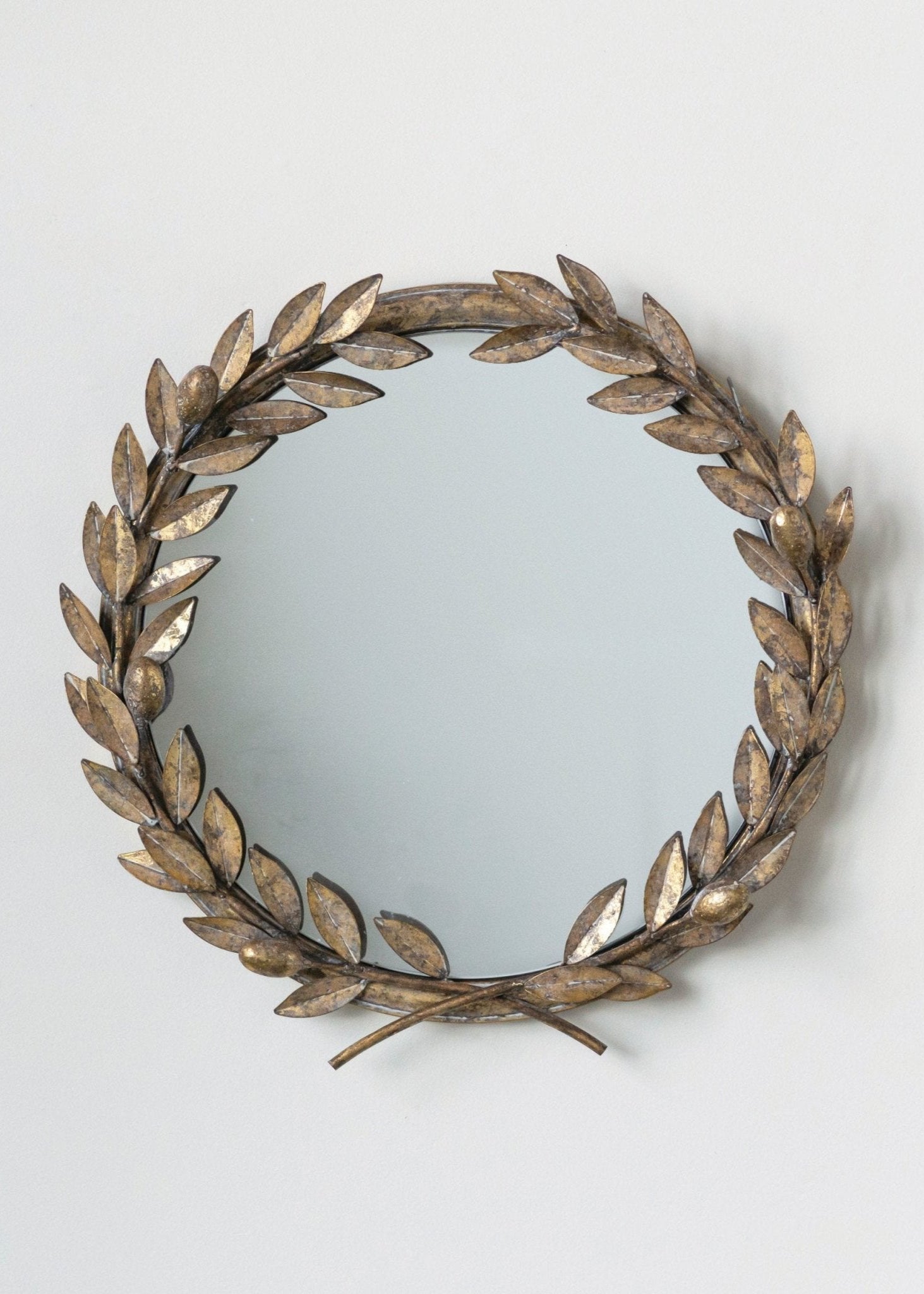 Laurel Wreath Wall Mirror 