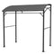 Outsunny BBQ Grill Gazebo 7x5 ft Steel Frame Garden Canopy Tent Charcoal Grey with Hooks Outdoor Sun Shade