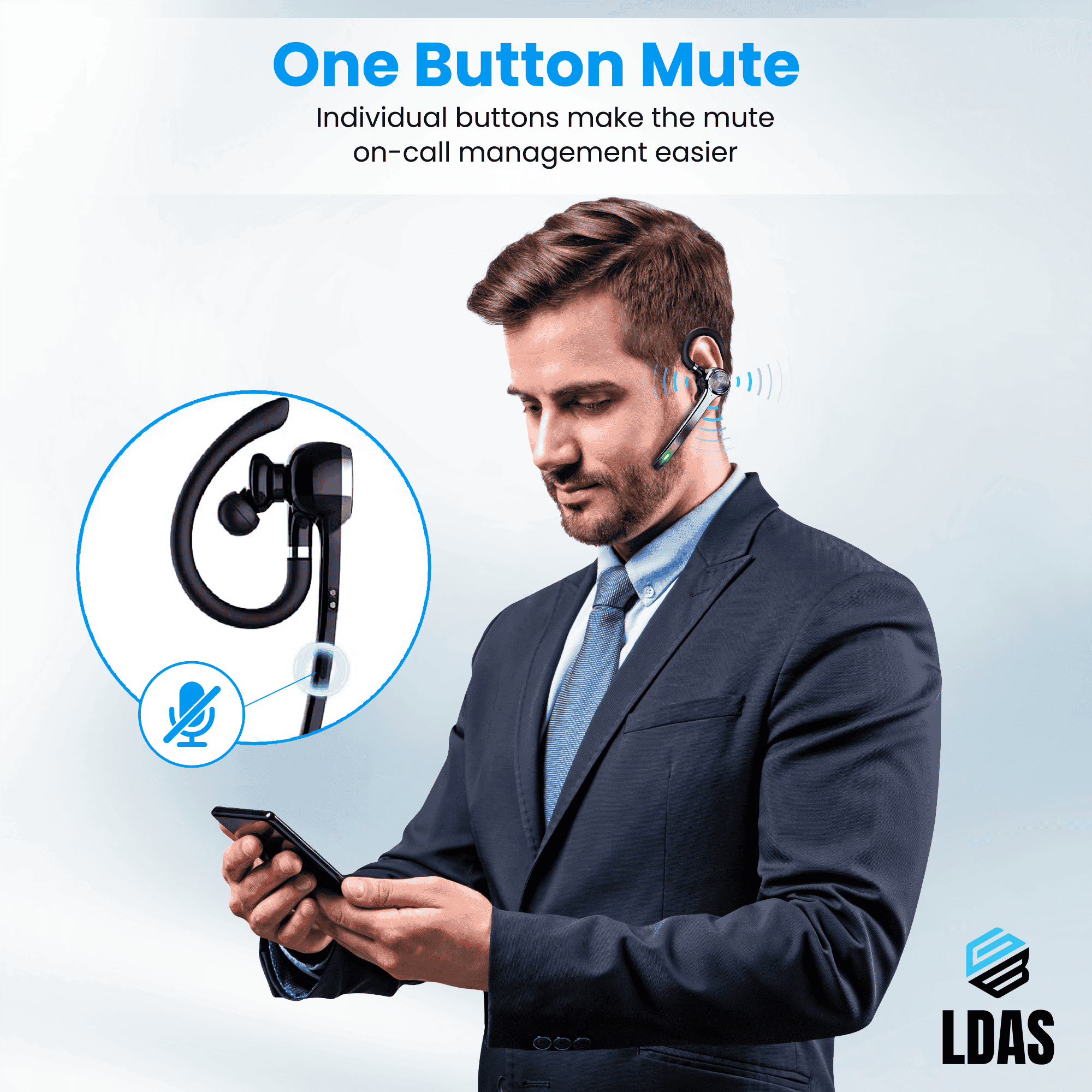 LDAS Bluetooth Headset G7 