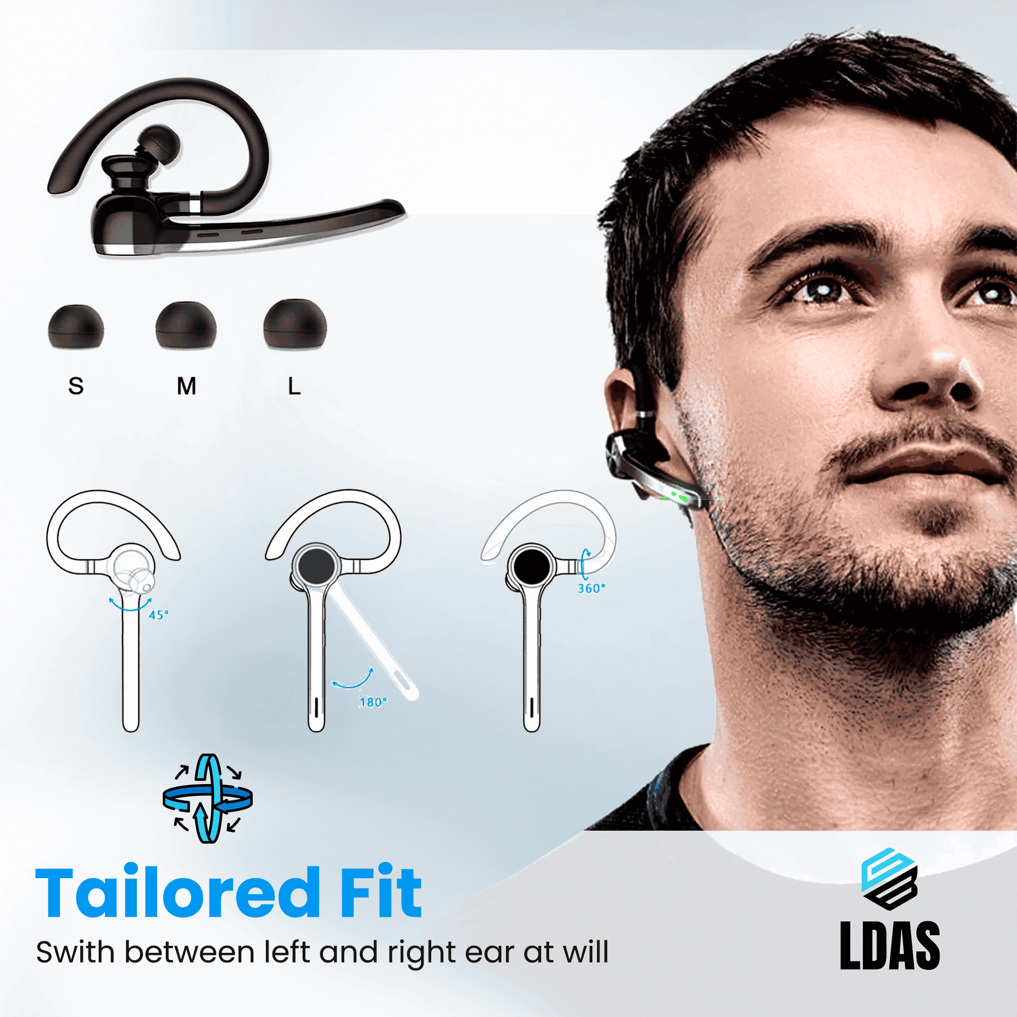 LDAS Bluetooth Headset G7 