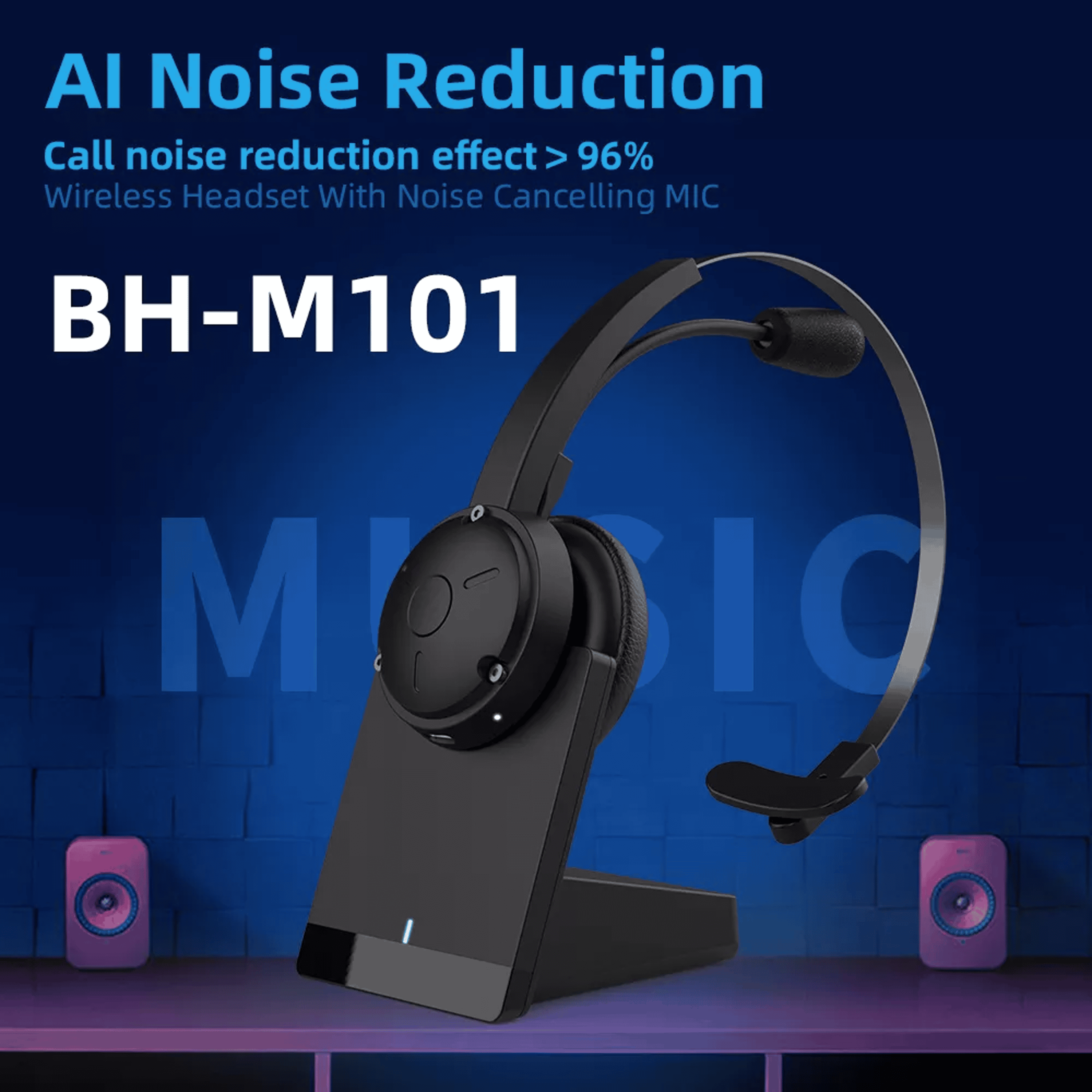 LDAS Office Bluetooth Headset G40 