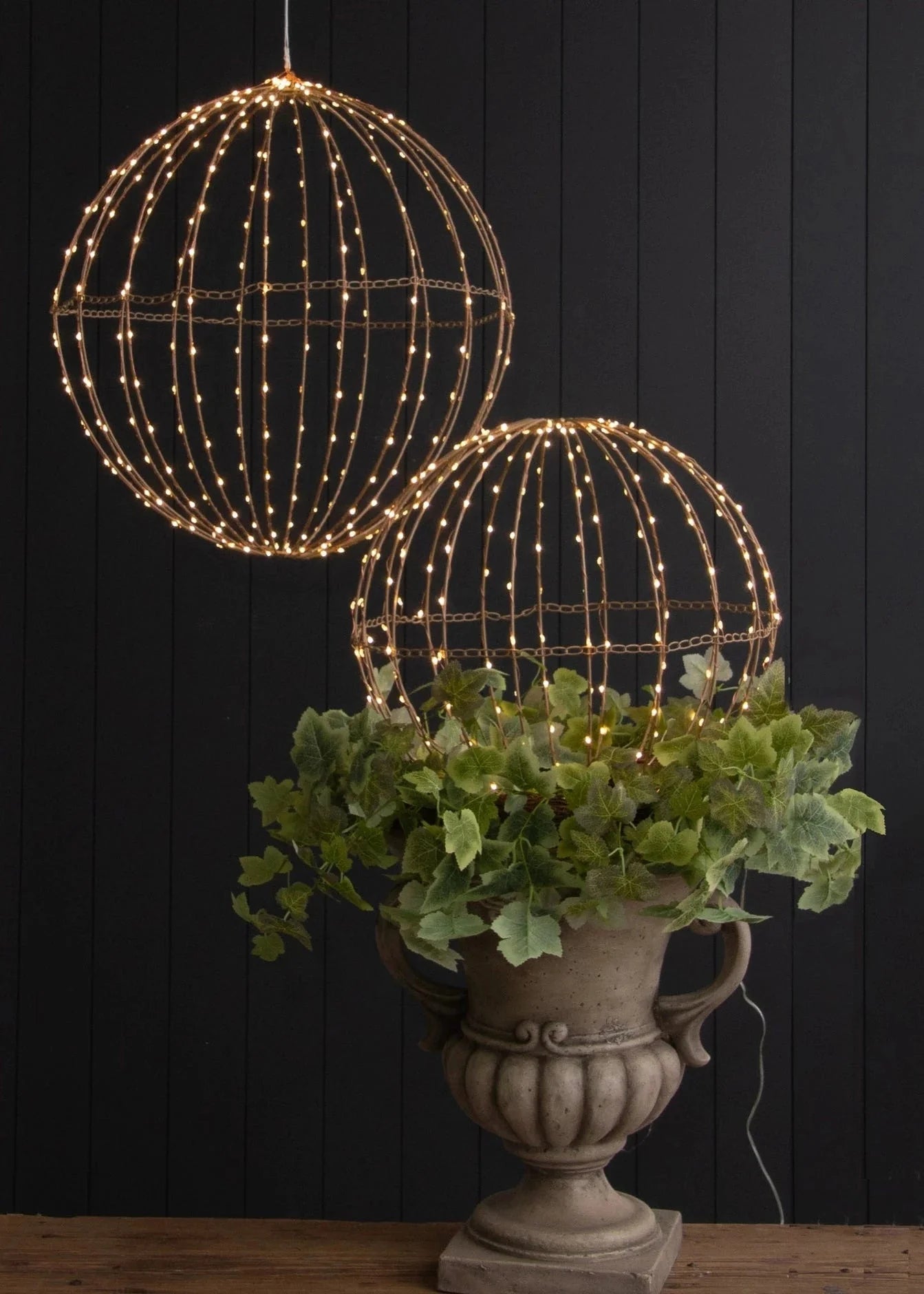 LED Foldable Light Spheres – Set of 2 