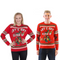 Couple Let Get Elfed Up Drunken Elves Sweater Humorous Christmas Knit Cozy Holiday Jumper Fun Adult Winter Wear