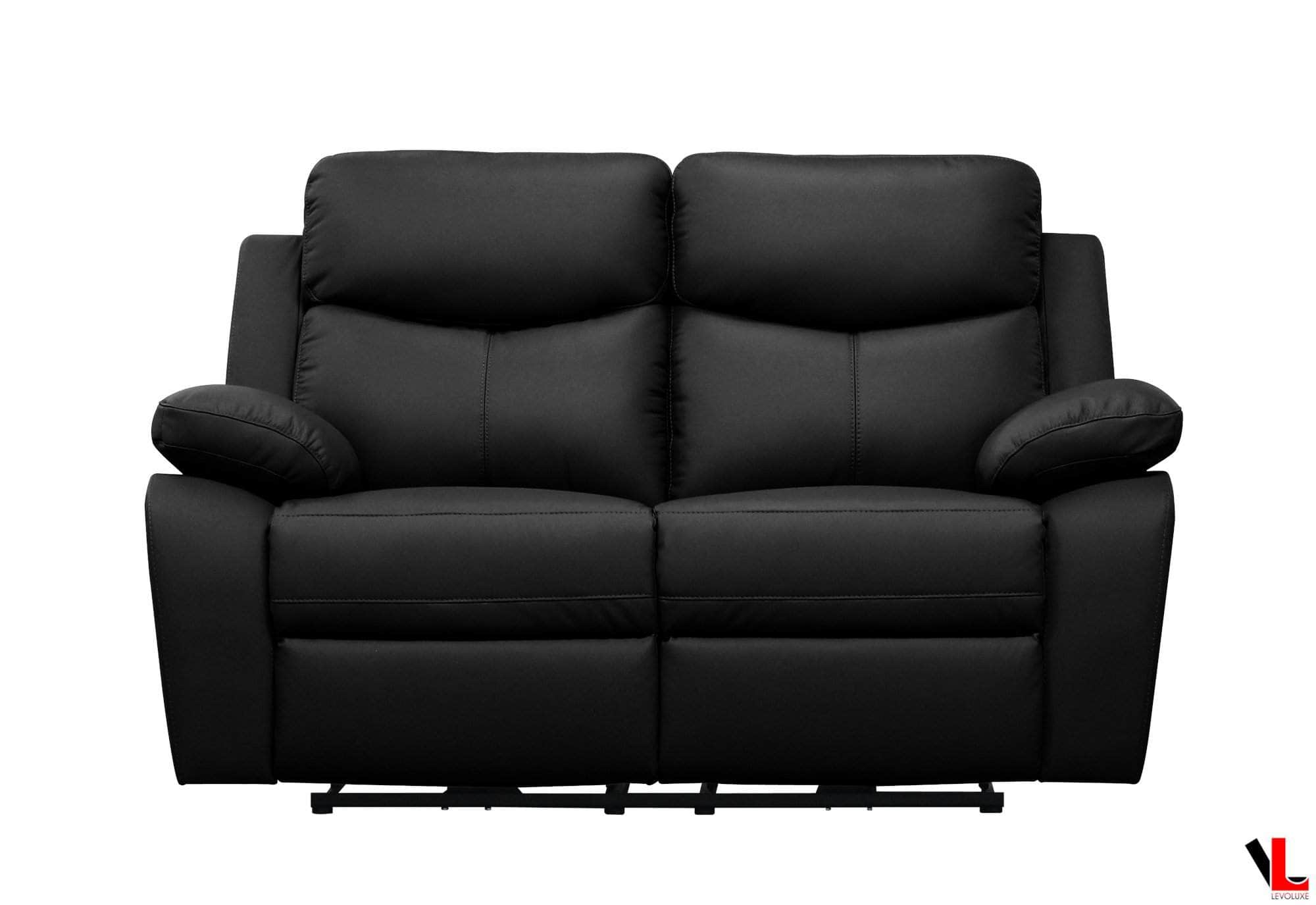 Aveon 62" Pillow Top Arm Reclining Loveseat in Leather Match - Available in 2 Colours