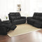 Aveon 3 Piece Pillow Top Arm Reclining Sofa, Loveseat and Chair Set in Leather Match - Available in 3 Colours