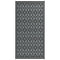 9' x 18' Outdoor RV Rug, Reversible Patio Floor Mat with Carry Bag, Lantern, Black and Grey