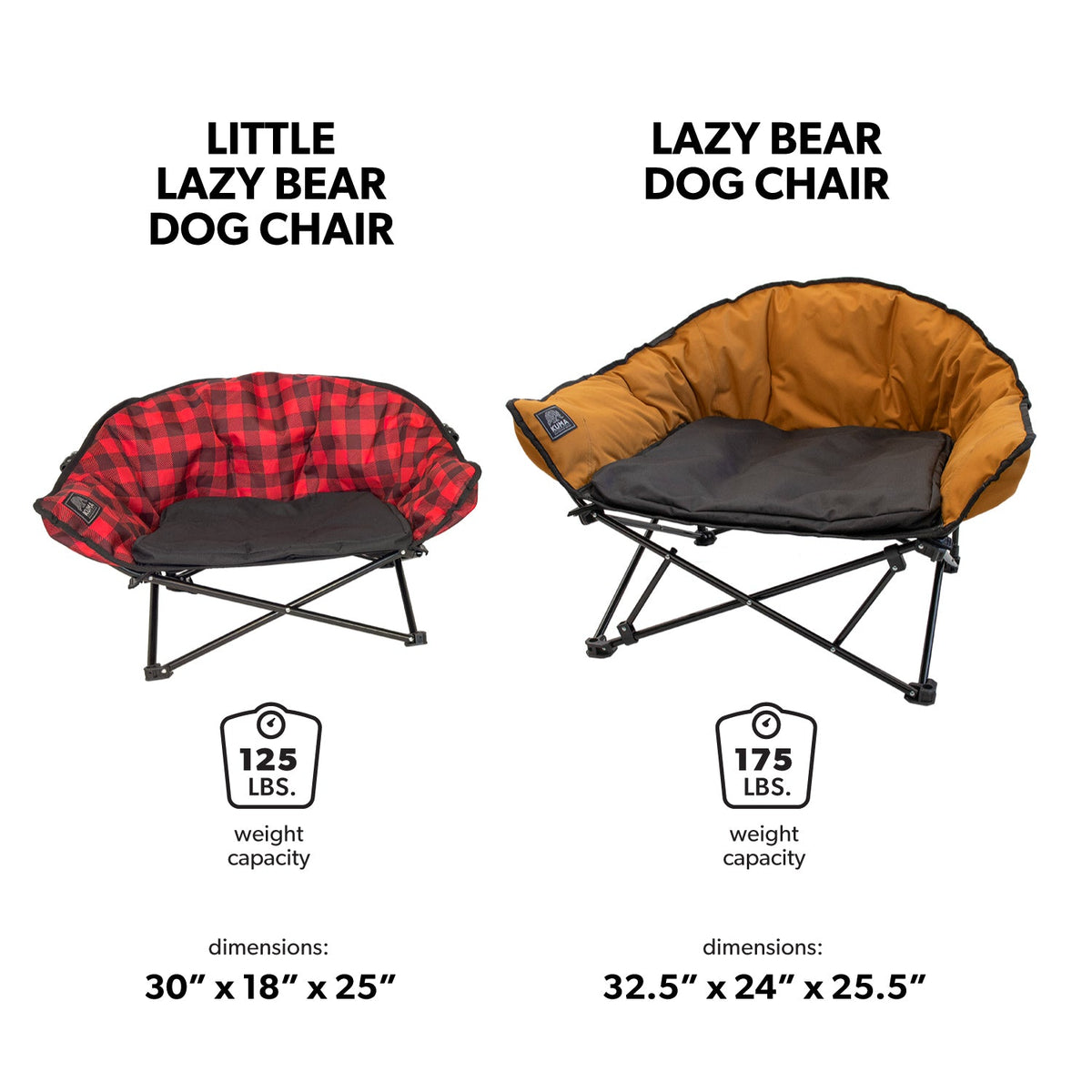 Kuma Little  Lazy Bear Dog Bed
