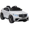 Aosom Licensed 12V Kids Electric Ride-On Car Toy with Remote Control Suspension Wheel Perfect Gift White