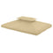 Outsunny 13.1' x 9.8' Gazebo Cover, Gazebo Replacement Canopy with 2 Tier Top for Garden, Patio, Outdoor, Beige
