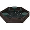 Outsunny Sandbox for Kids with Cover DIY Sandpit Outdoor Play 3 Seats Bottom Liner Backyard