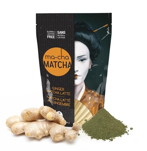 Ma-Cha Ginger Matcha Latte (225g) 