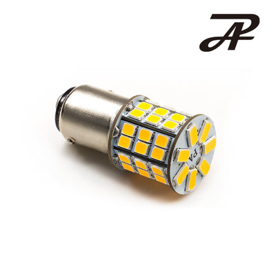 Fit for 1999-2004 Ford Mustang GT 3157 custom LED Rear Turn Signal Bulb | Amber HYUGA (2 bulbs) 