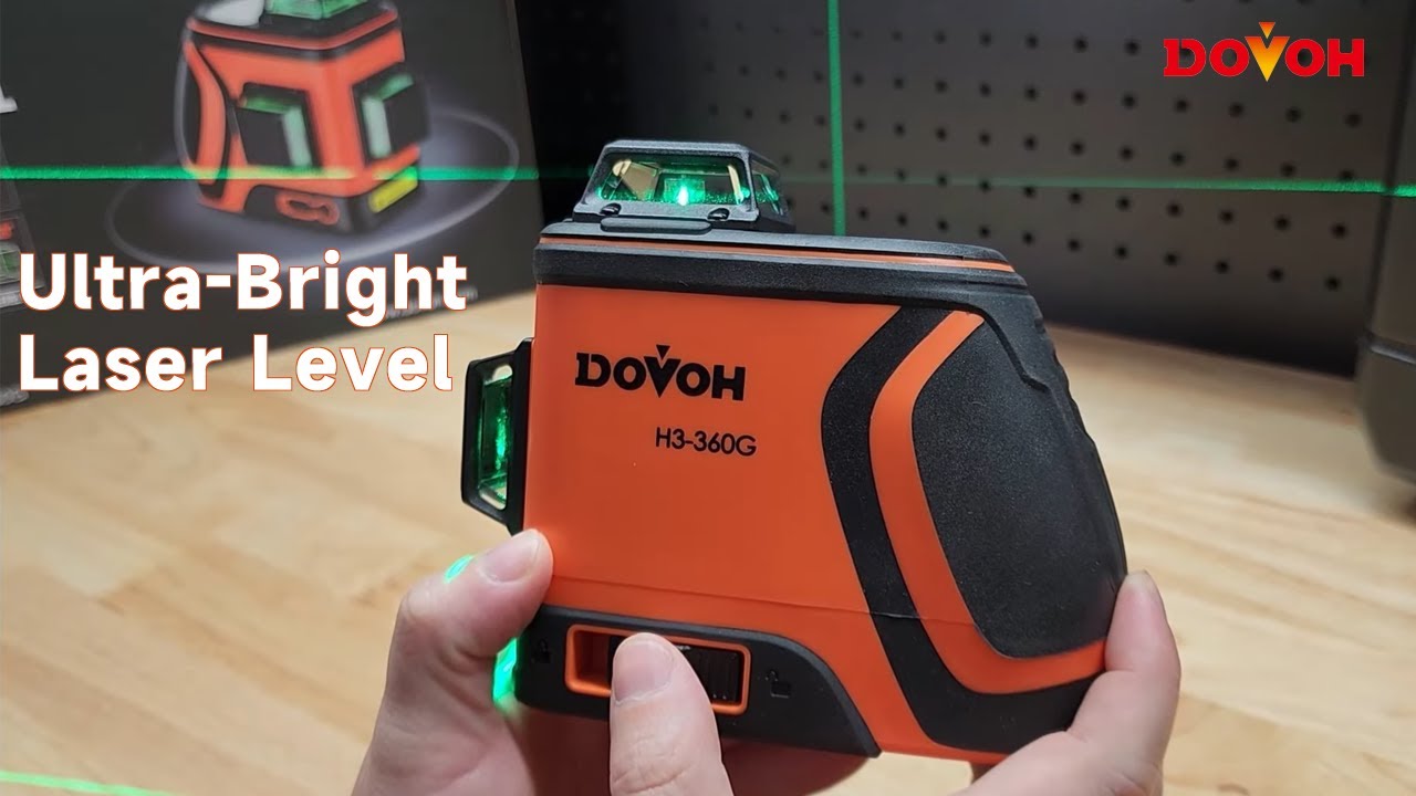 Ultra-Bright Outdoor Laser Level 3x360- Dovoh H3-360G