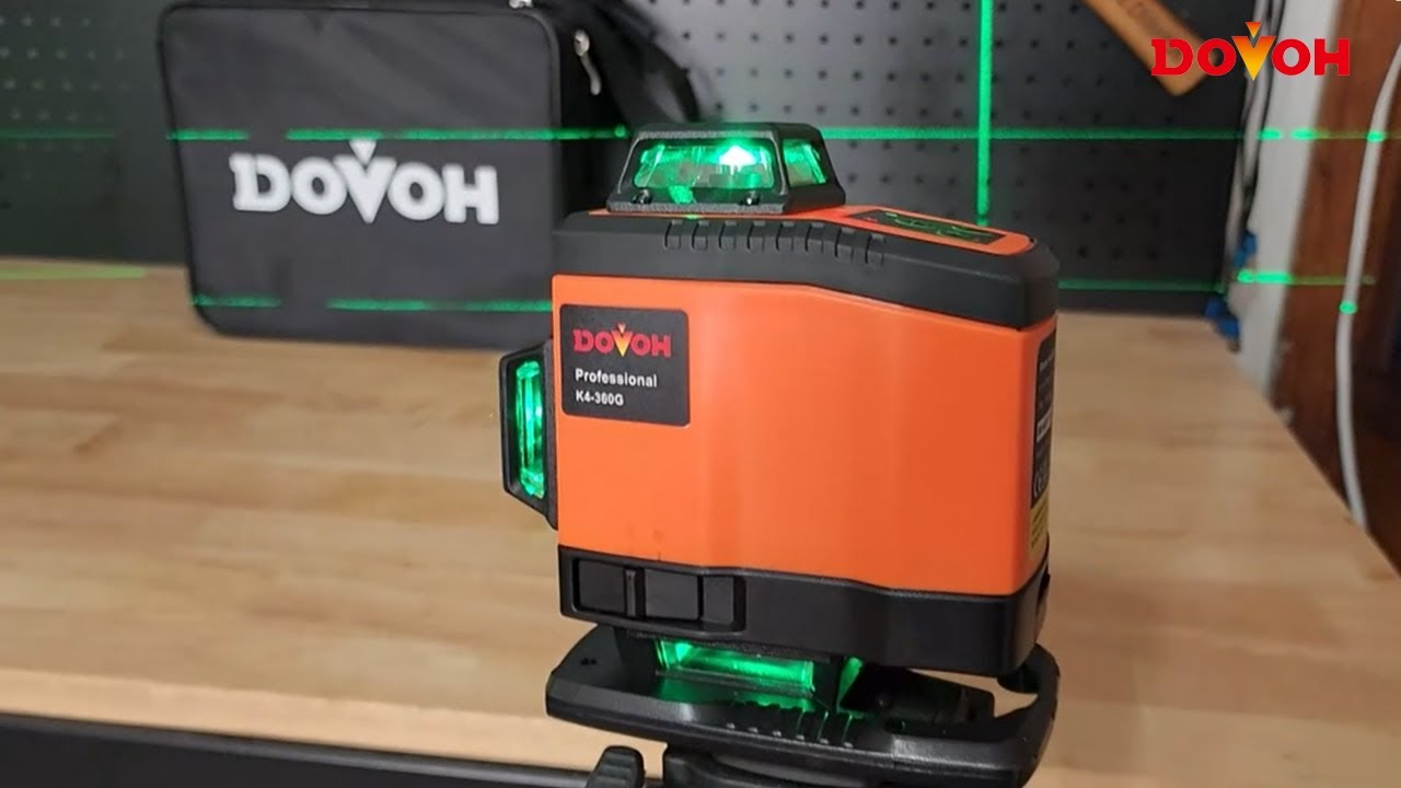 Floor Laser Level 4x360°- Dovoh K4-360G