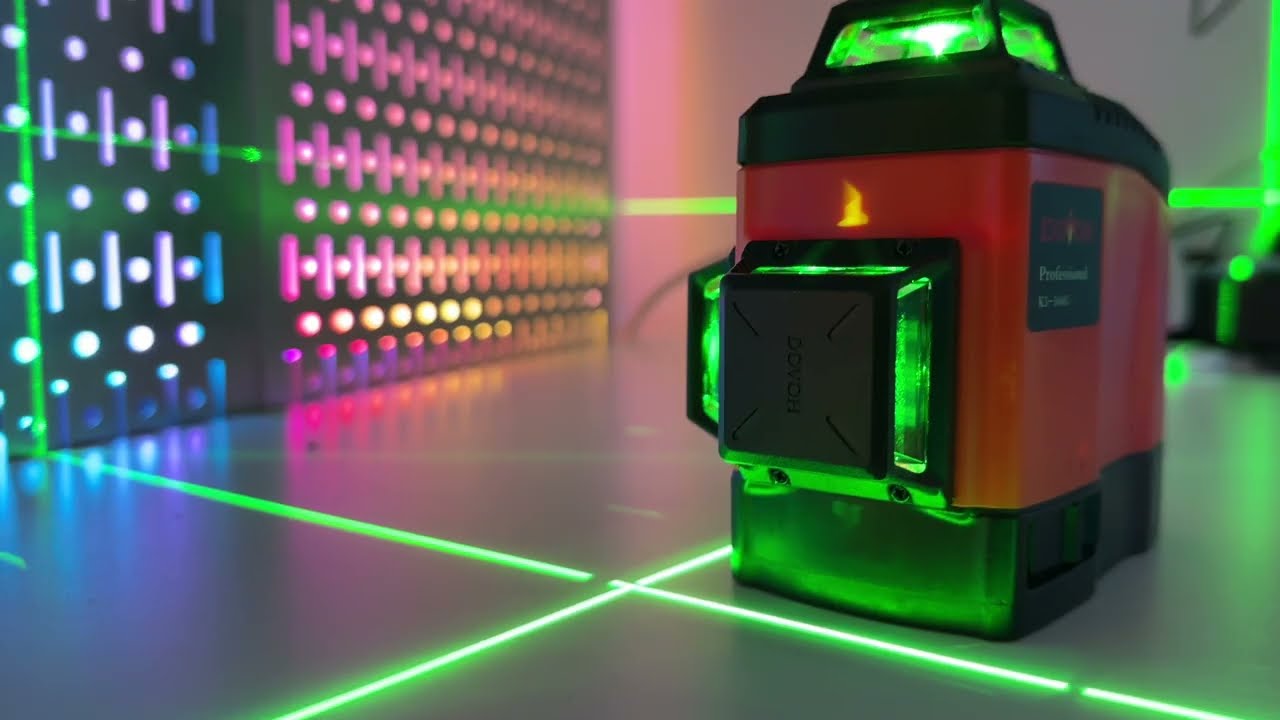 Green Laser Level 3x360°- Dovoh K3-360G